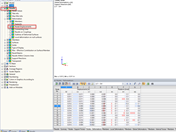 Configuración de los resultados del desplazamiento del nudo
