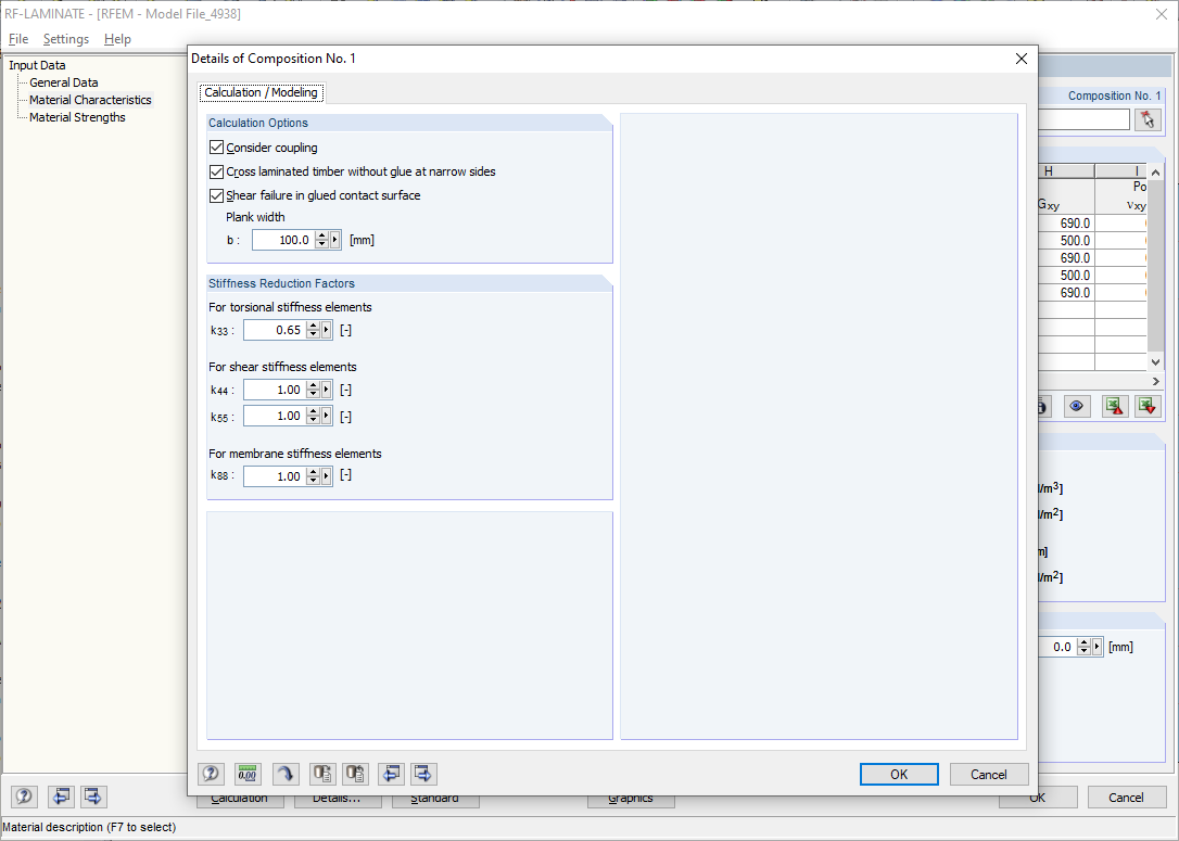 Detalles del diseño de capas