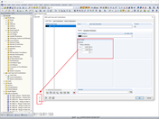 La carga de peso propio actúa de la misma manera que el eje Y positivo. Por lo tanto, el peso propio se resta de las reacciones en los apoyos.