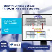 Intercambio de datos eficiente entre RFEM/RSTAB y Tekla Structures