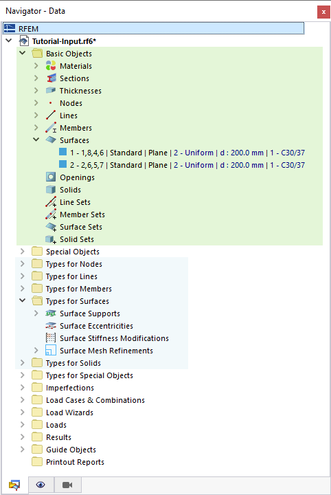 Objetos básicos (verde) y tipos de objetos básicos (azul) en el navegador