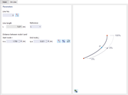 Definición de un nudo en una línea