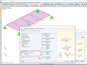 FAQ 005023 | Tengo una estructura de cubierta trapezoidal apoyada por vigas. Sin embargo, los momentos en las vigas son más pequeños de lo que deberían ser. ¿Cuál puede ser el motivo? 