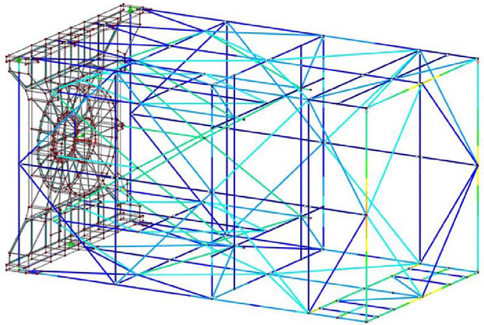 Ingeniería estructural para una máquina de prueba de cilindros