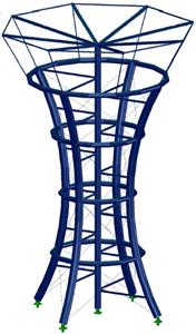Análisis estructural y diseño de la torre mirador