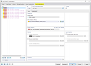 Pestaña 'Combinaciones de carga'