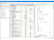 Detalles de cálculo de barras con fórmulas de diseño