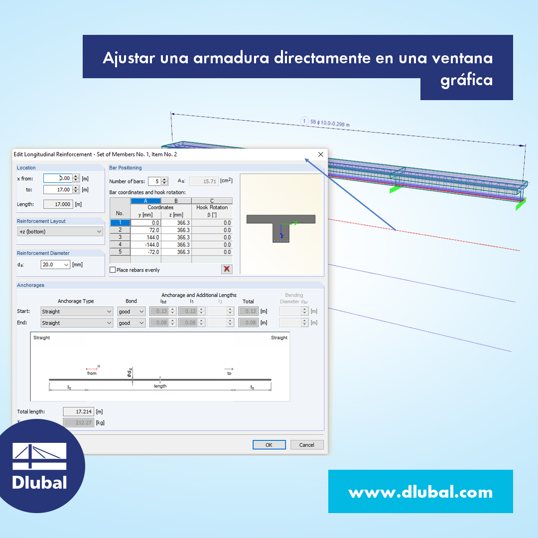 Ajustar una armadura directamente en una ventana gráfica