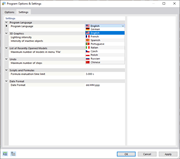 Característica 002053 | Funcionamiento multilingüe del programa
