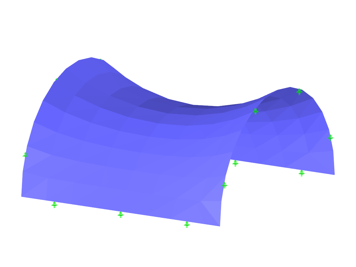 Estructura con membranas