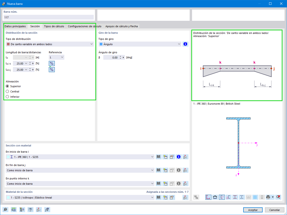 FAQ 005059 | ¿Cómo puedo agregar una cartela en una barra?
