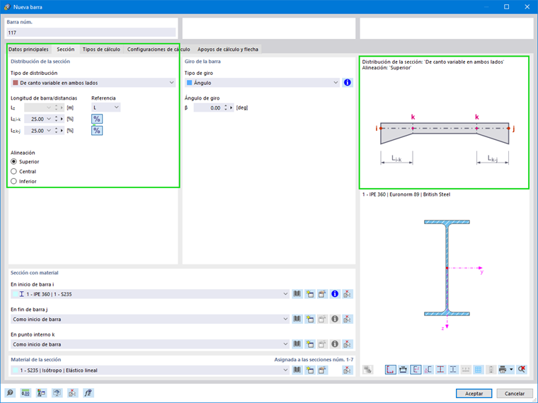 FAQ 005059 | ¿Cómo puedo agregar una cartela en una barra?