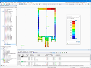 Tensiones equivalentes de un perfil de aluminio