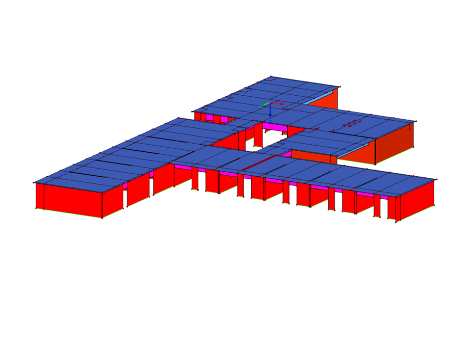 Unidad habitacional con estructura de CLT