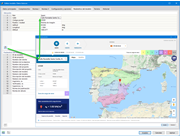 Importación automática de la ubicación de la construcción para la determinación de la carga