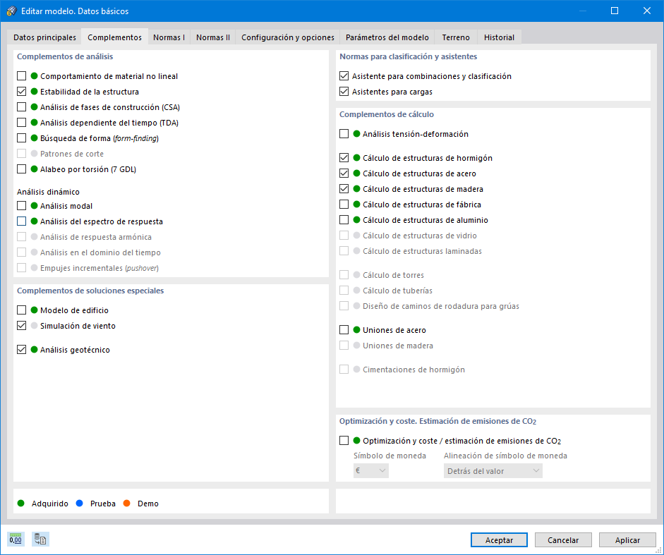 Complementos para RFEM 6