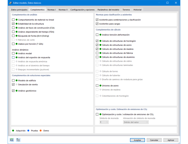 Complementos para RFEM 6