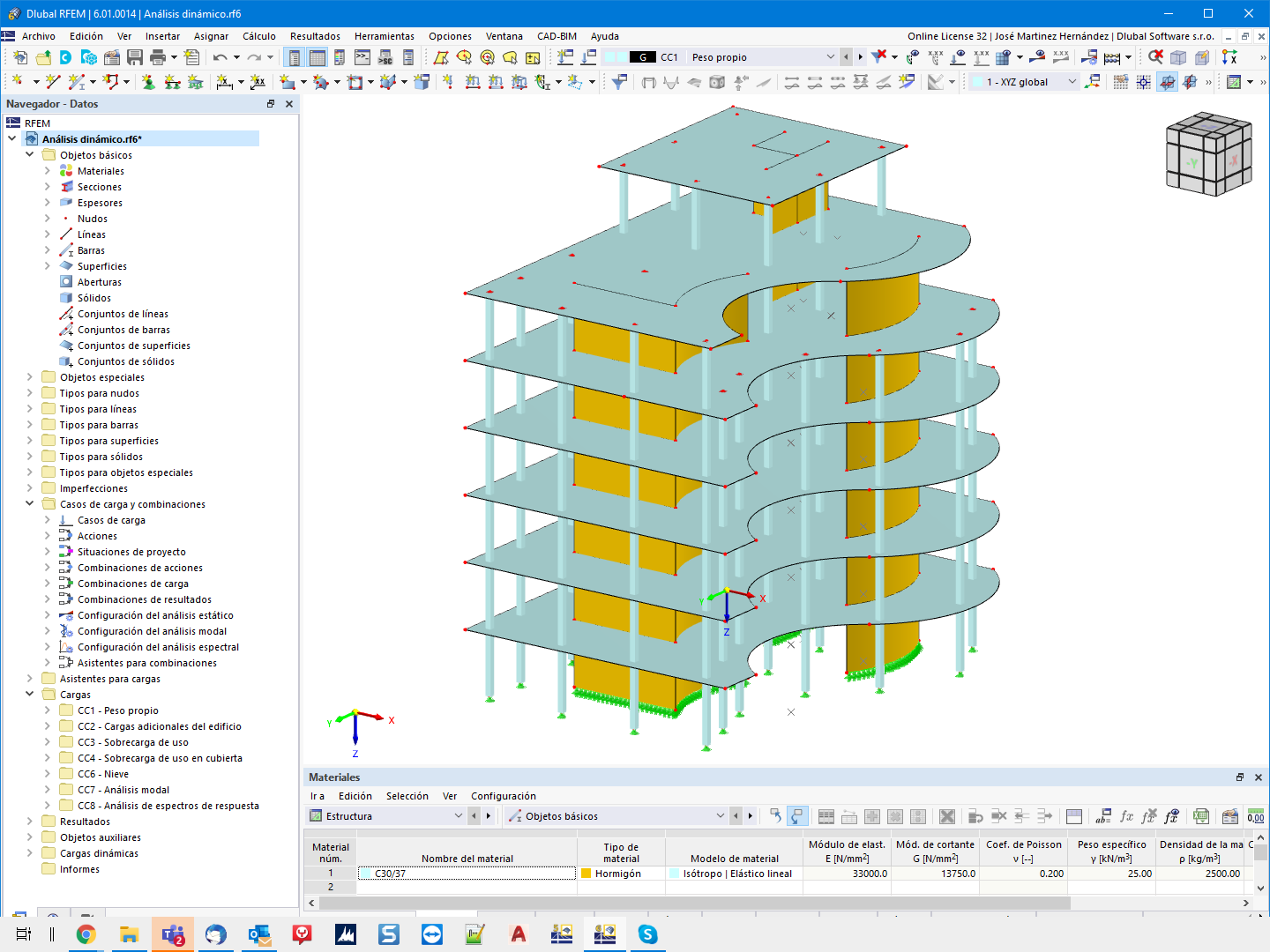 Navegador de datos estructurado