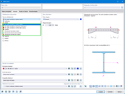 Tipos de distribución para secciones