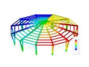 Software de análisis estructural de cerchas y pórticos