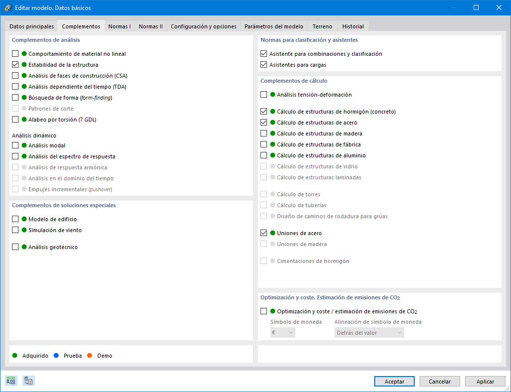 Complementos para RFEM 6