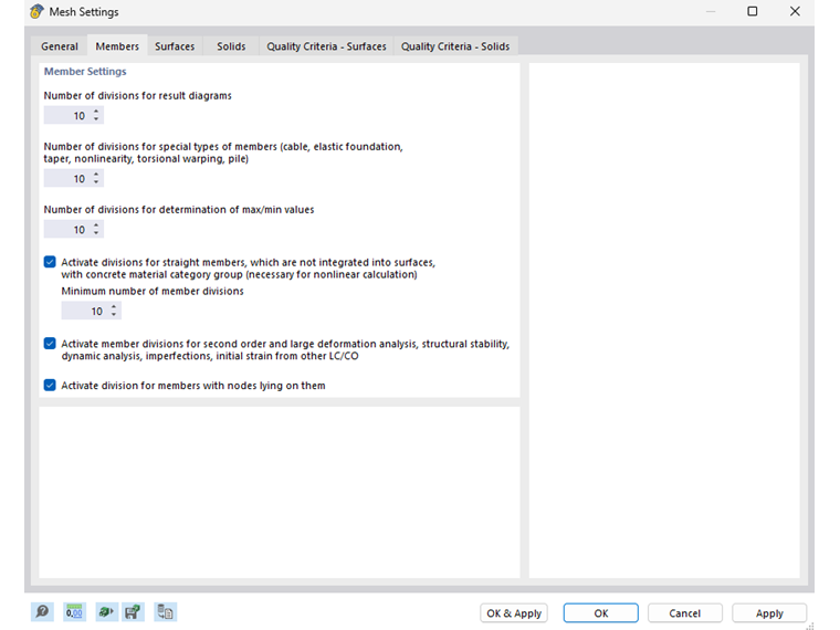 Diálogo "Configuración de malla", pestaña "Barras"