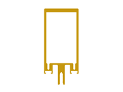 Sección de aluminio