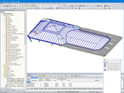 Modelo en 3D de la claraboya en RFEM  (© Bellapart)