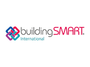 Logo von buildingSMART mit Informationen zu IFC-Schnittstellen für den Datenaustausch.
