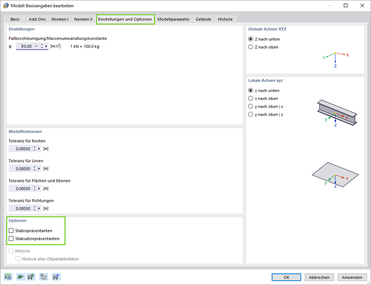 Miembro o conjunto de barras representativo