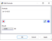Cuadro de diálogo 'Editar fórmula'