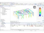 Resultados gráficos del cálculo de acero - Envolvente sin diagrama