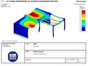 Copia impresa gráfica con bloque de título