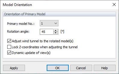 Orientación del modelo