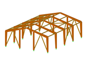 Estructura de entramado de madera NDS 2018