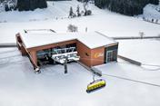 Vista de la estación de esquí desde la montaña (© m3-ZT GmbH)