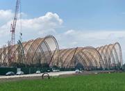 Las estructuras de soporte en construcción (© StructureCraft)