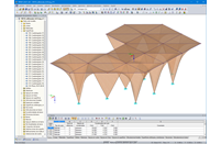 Modelo en 3D de la Estalactita de bambú (© Ergodomus Timber Engineering)