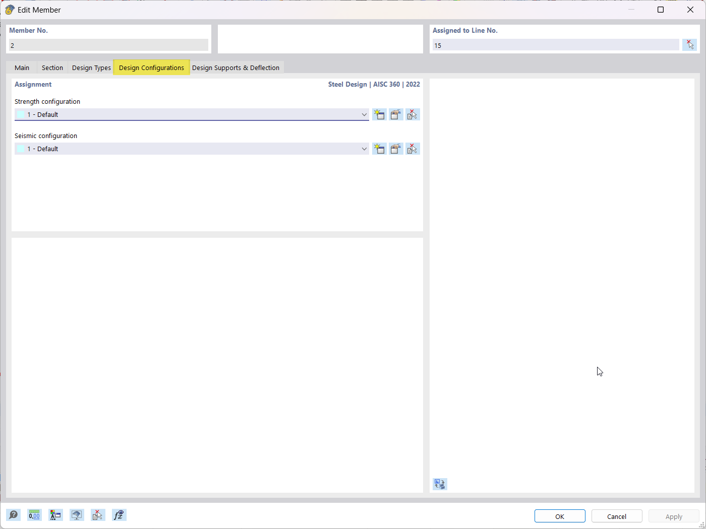 Configuración de diseño para columnas