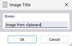 Establecer título de imagen