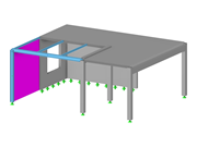Estructura de hormigón y acero