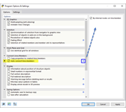 Cuadro de diálogo 'Opciones y configuración del programa'