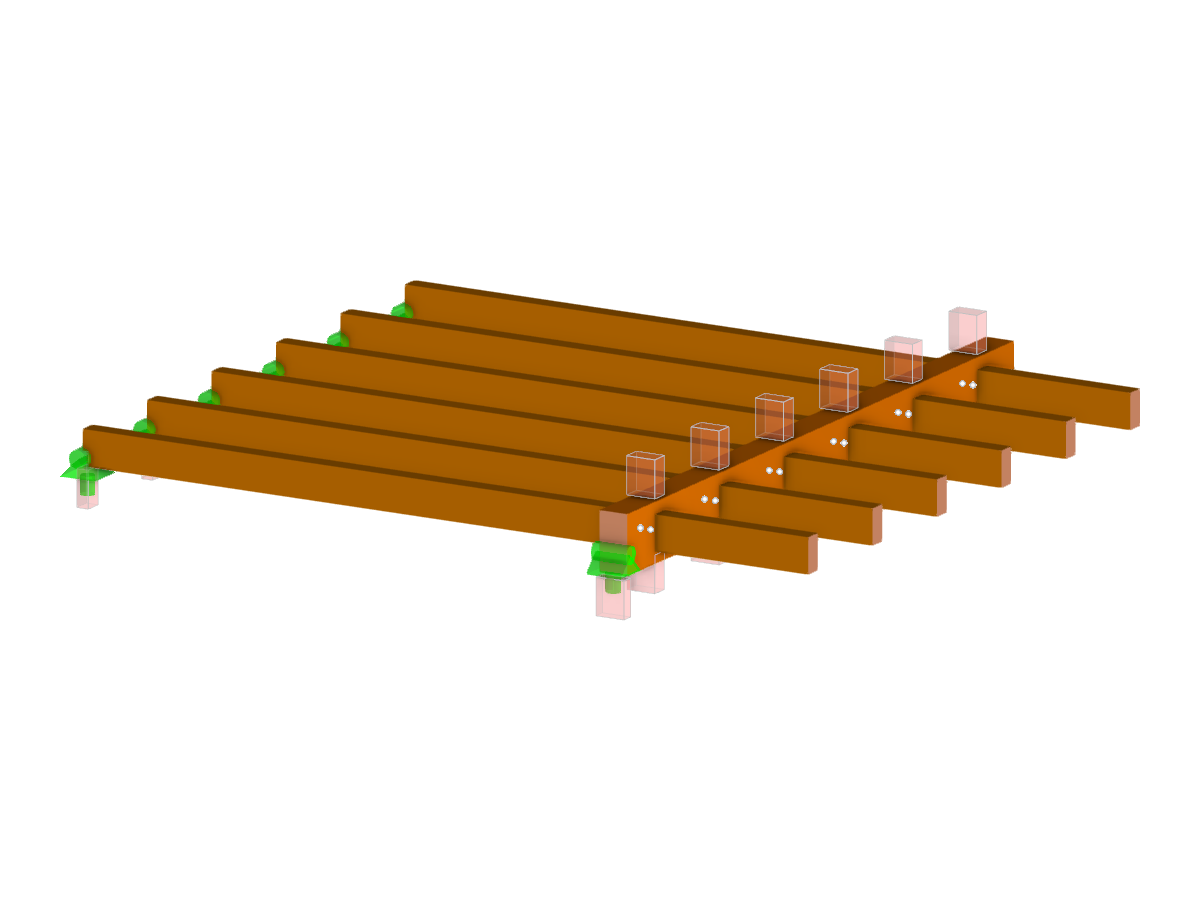 Techo de vigas de madera