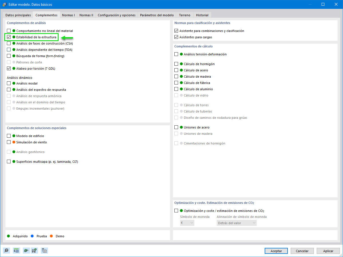 Activación del complemento Estabilidad de la estructura