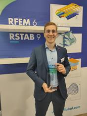 Premio "Built on IT" para Daniel Dlubal