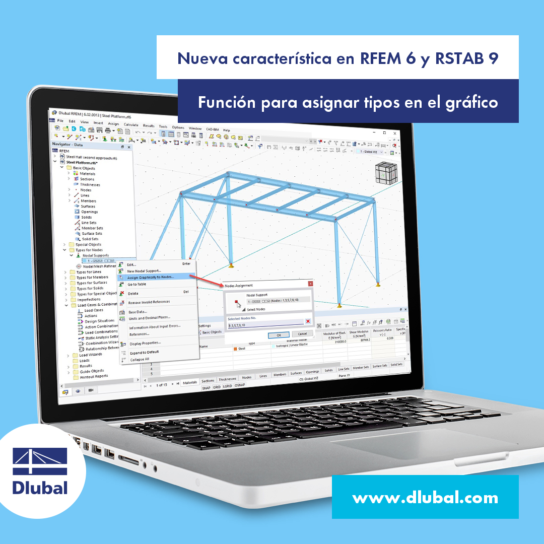 Nueva característica en RFEM 6 y RSTAB 9