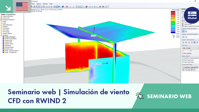 Simulación de viento mediante CFD con RWIND 2