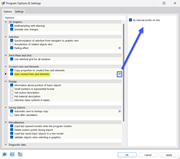 Cuadro de diálogo "Opciones del programa y configuración"
