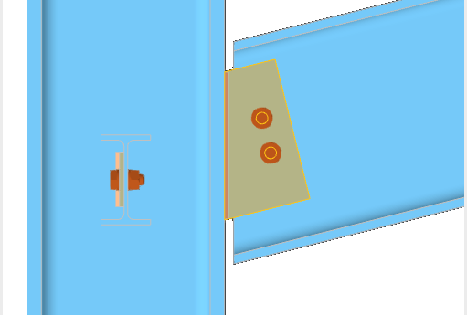Alineación de placas: barra conectada