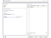 Configuración de optimización